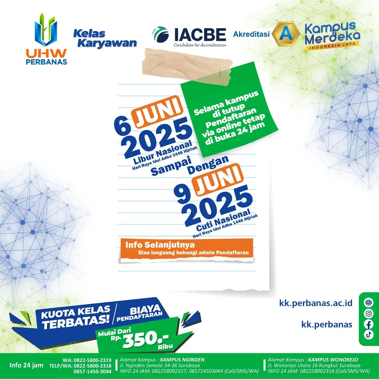 Kelas Karyawan UHW Perbanas post