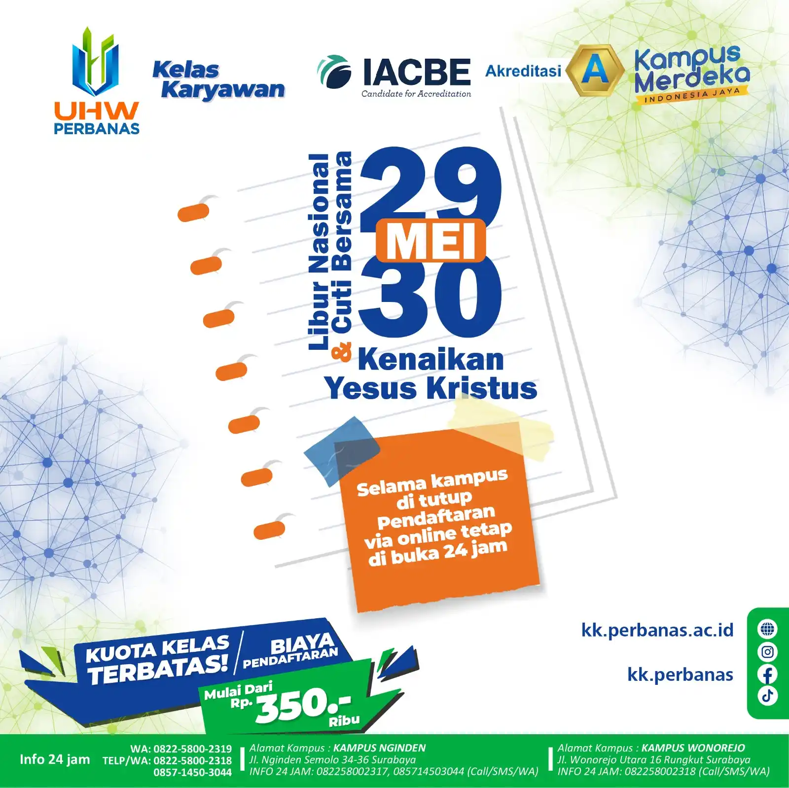 Kelas Karyawan UHW Perbanas post