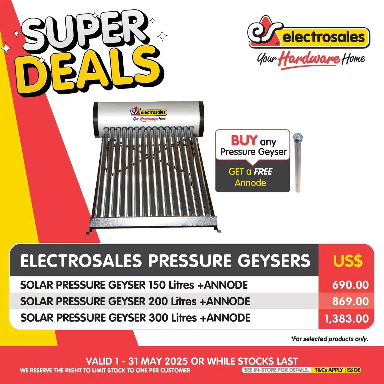 Image from Electrosales Hardware: ⏰ TIMES TICKING: Last Chance for Exclusive Combo Deals! Ready, set, ...