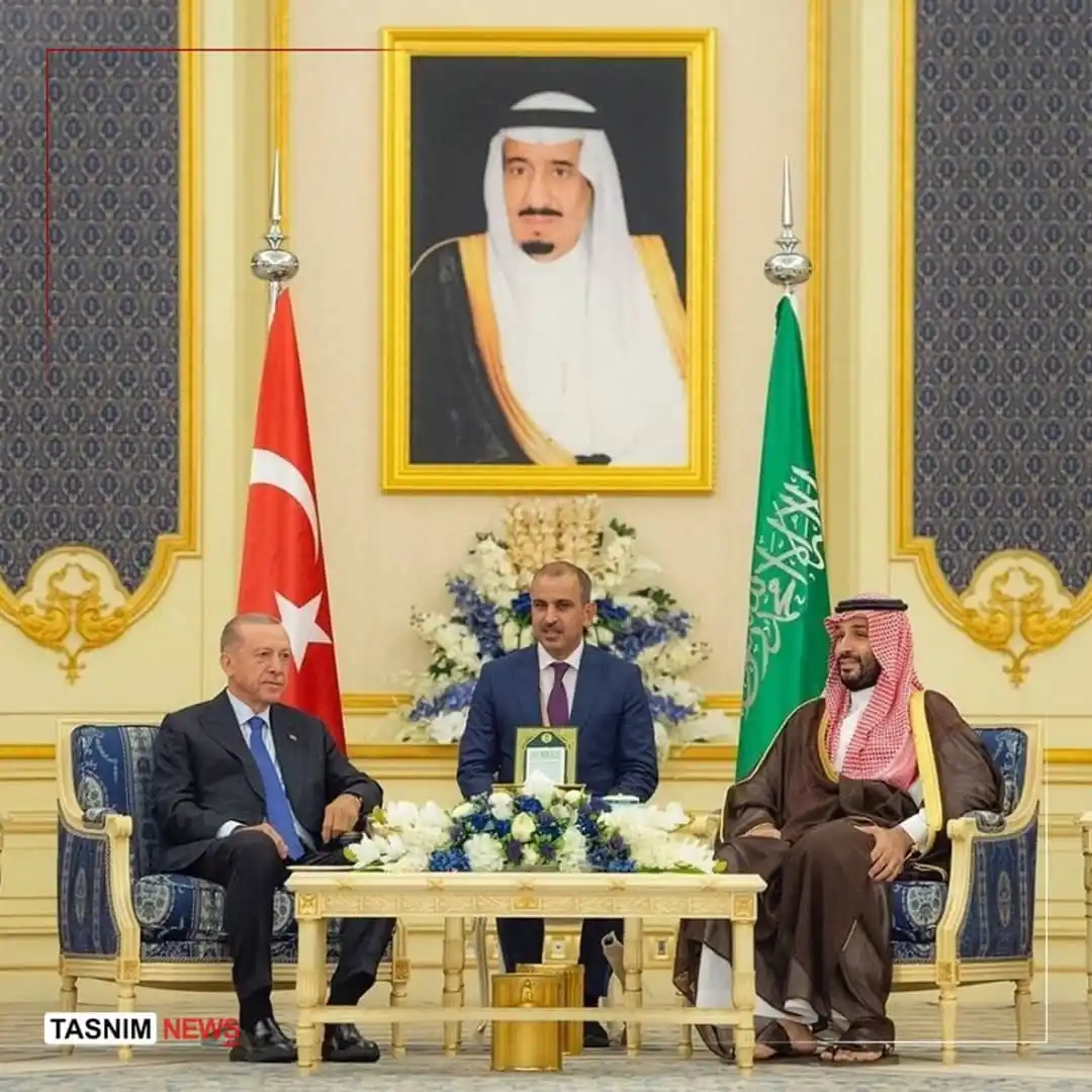 Image from خبرگزاری تسنیم: تماس تلفنی اردوغان و بن سلمان 🔹«رجب طیب اردوغان» رئیسجمهور ترکیه و ...