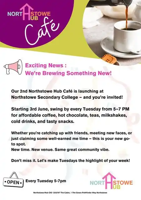 Image from Northstowe Events: Tuesdays are your time to get connected! Join us at our new Northstowe...