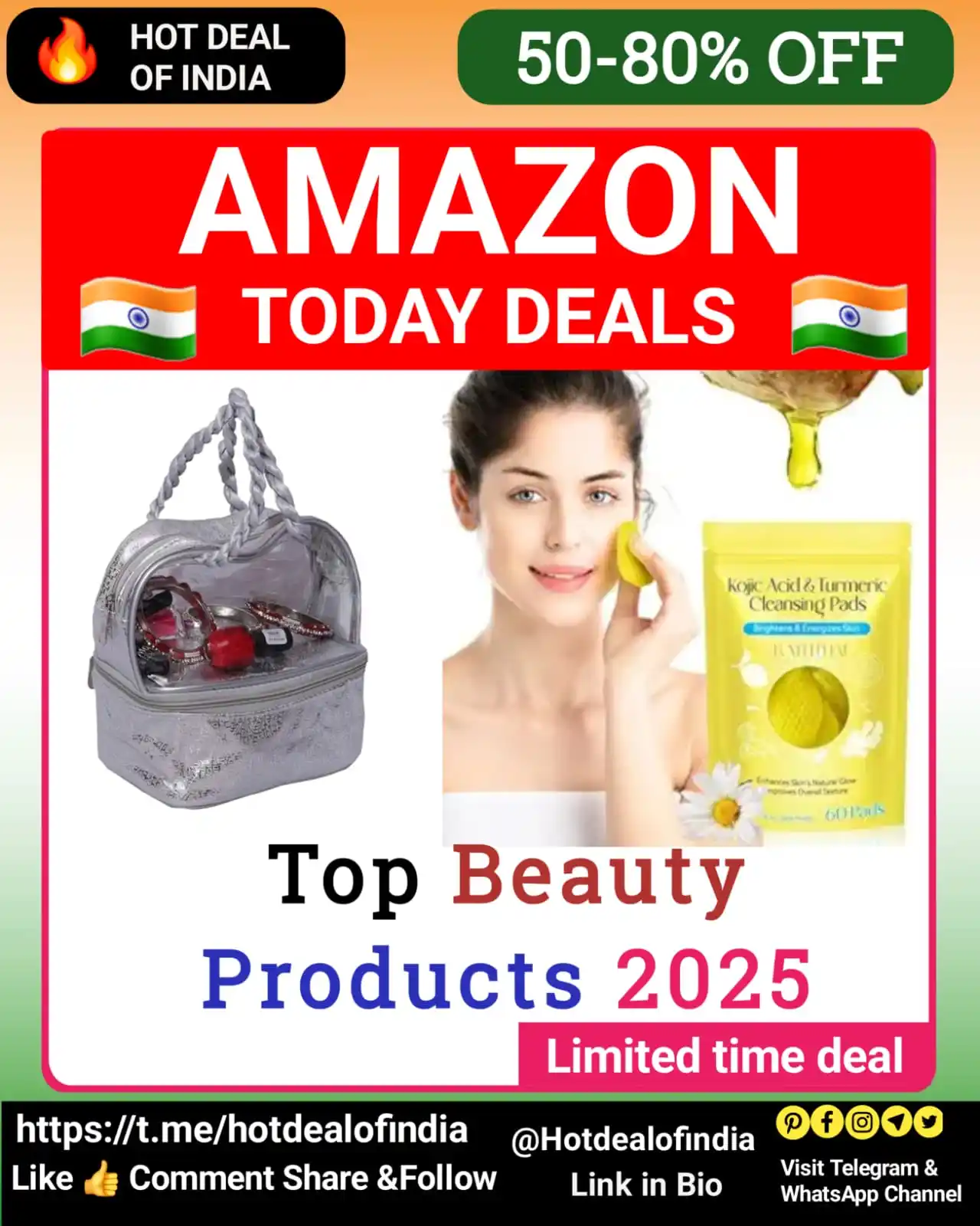 Image from Hot Deal Of India 🇮🇳: 💄✨ Unbox Your Glow with the Hottest Beauty Picks! From radiant skin t...