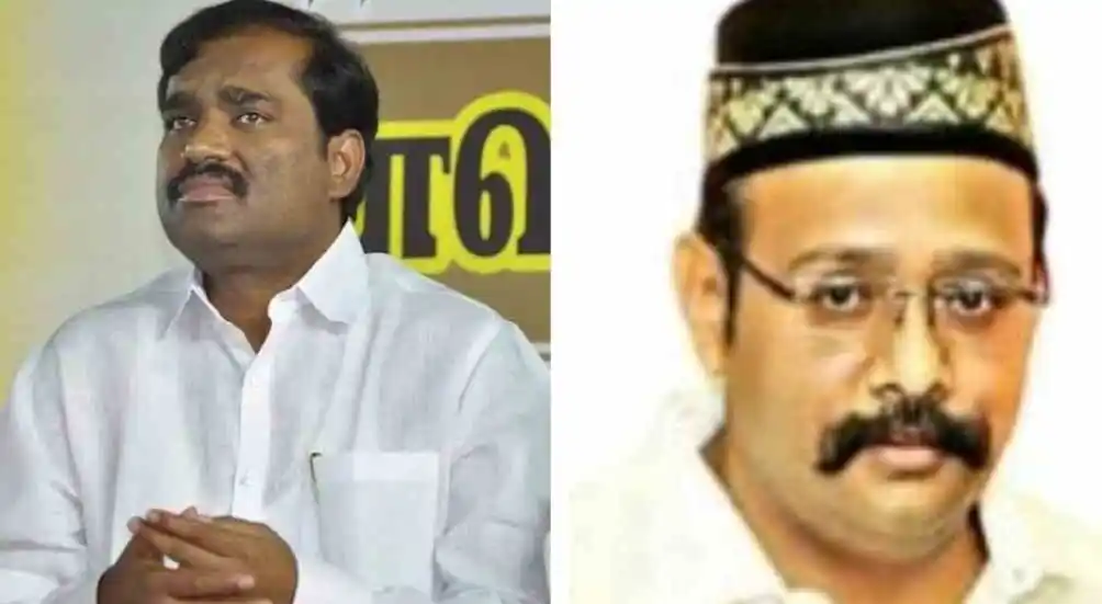 Image from The Great India News: விஜய் குறித்து வேல்முருகனின் அவதூறு பேச்சு தமிழ்நாடு முஸ்லிம் லீக் கடு...