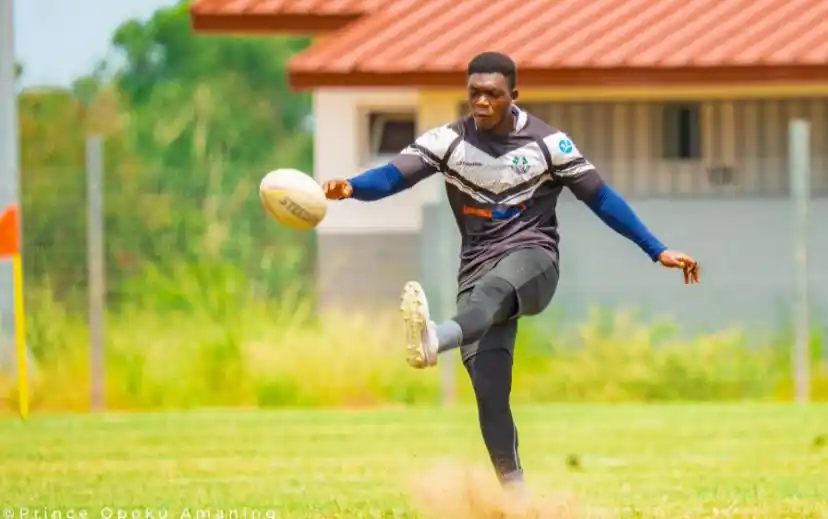 Image from RUGBY LEAGUE FEDERATION GHANA 🇬🇭 🏉: 📋 Week 4 | Men’s 13s Championship  🧠 SKOLARS 0 - 2 🎓 UG TITANS 🎯 F...