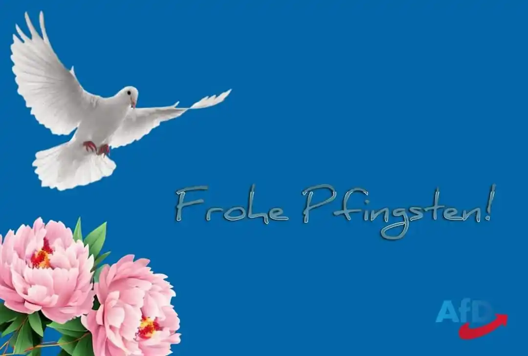 Image from AfD Kreisverband Höxter: Wir wünschen Ihnen frohe Pfingsten und ein erholsames Pfingstwochenend...