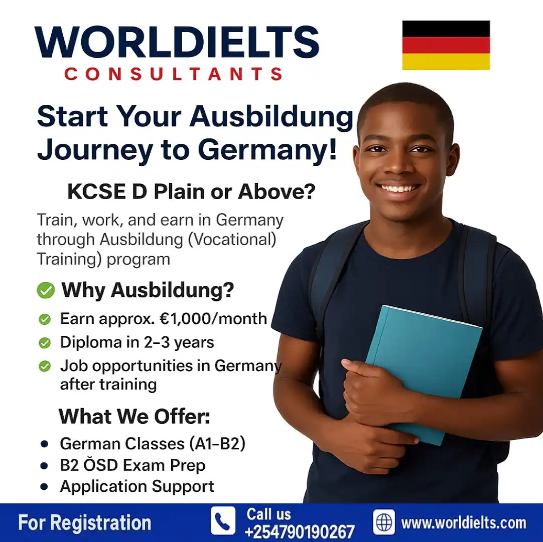 Image from WORLDIELTS: WORLDIELTS Your Gateway to a Bright Future in Germany Take Your Next...