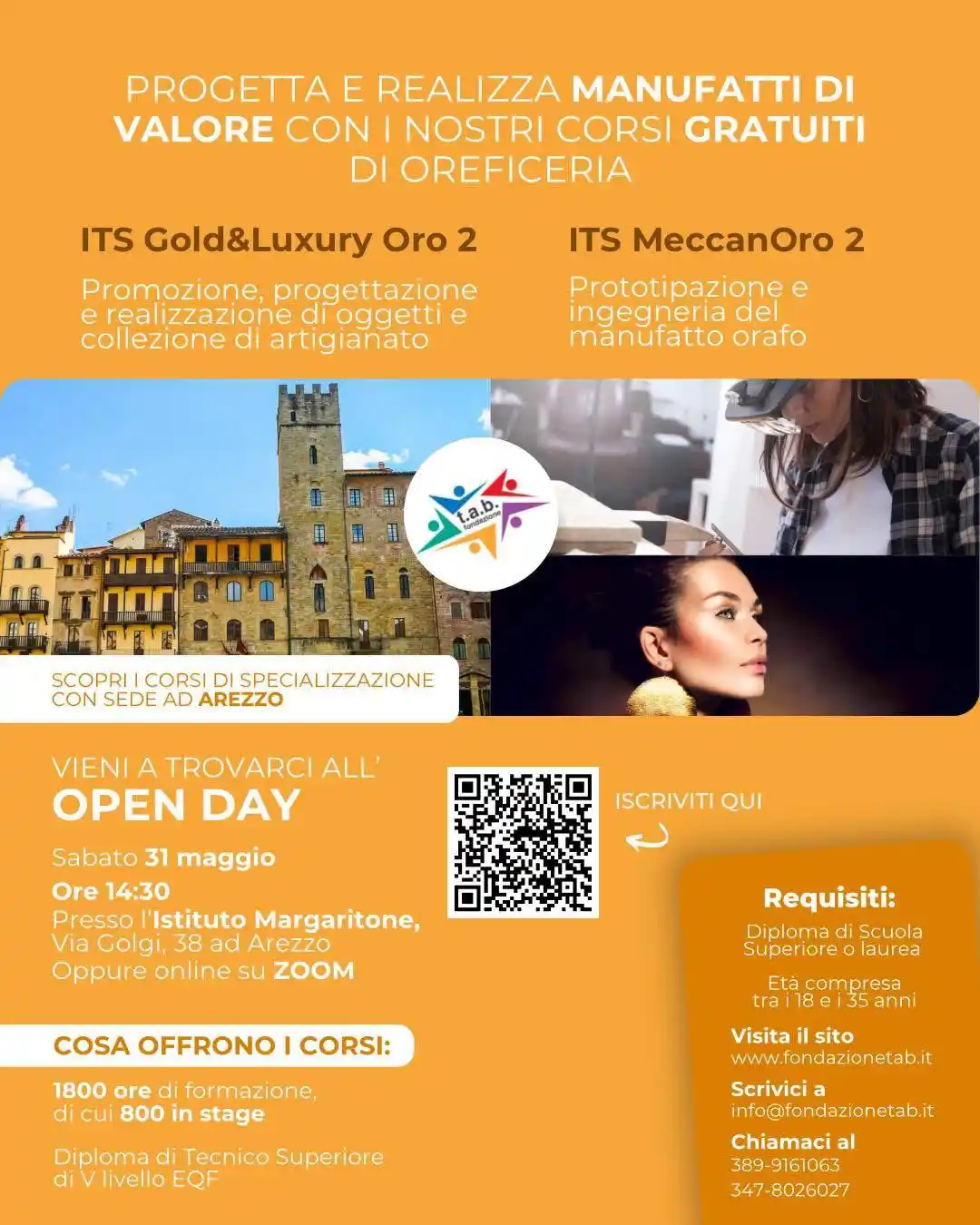 Image from Confartigianato Arezzo: Al via i nuovi Corsi di oreficeria ITS "Gold&Luxury 2" e "MeccanOro 2"...