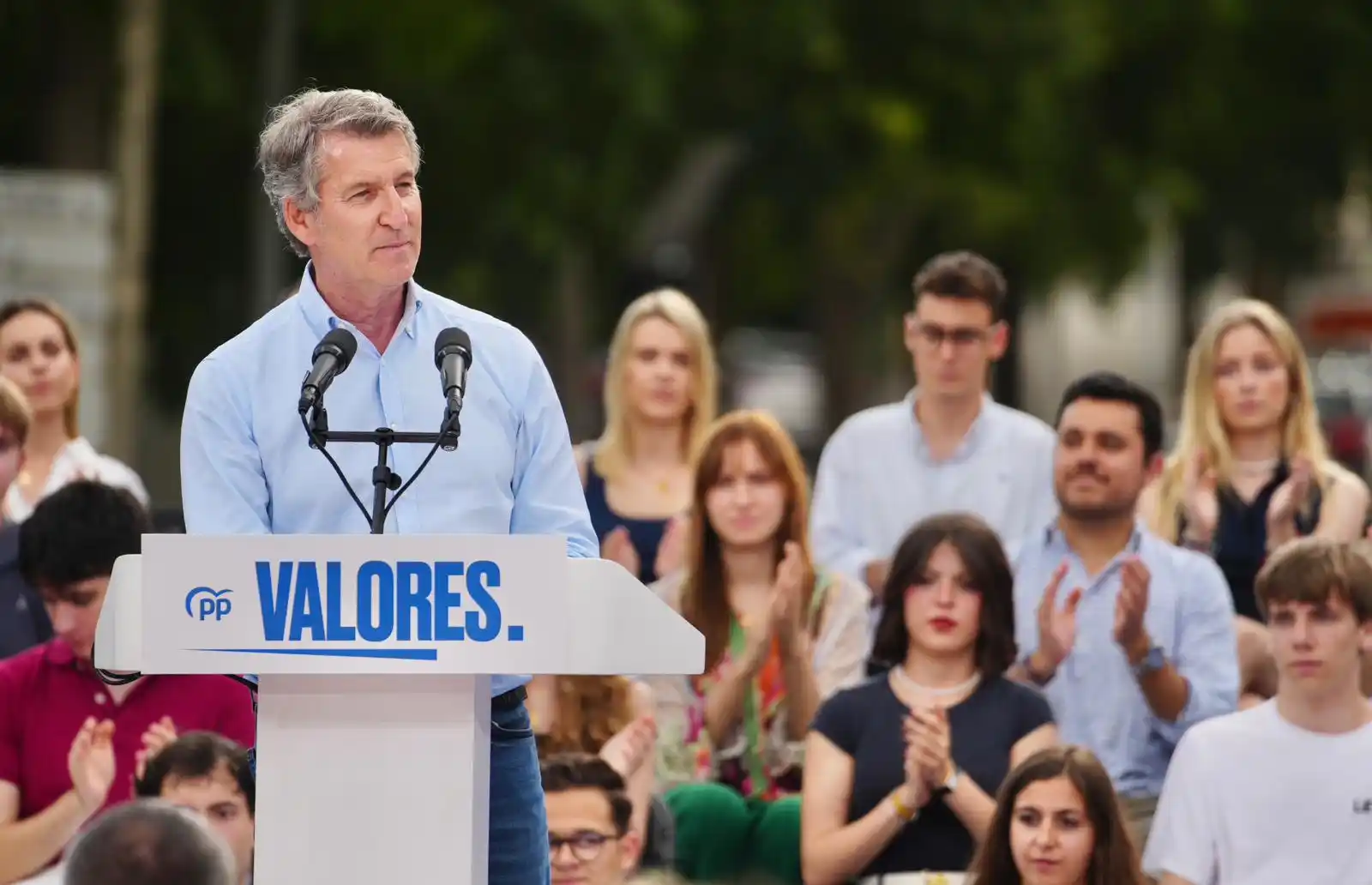 Image from Partido Popular: *Alberto Núñez Feijóo* ➡️ Acto en Castelldefels No vamos a permitir...