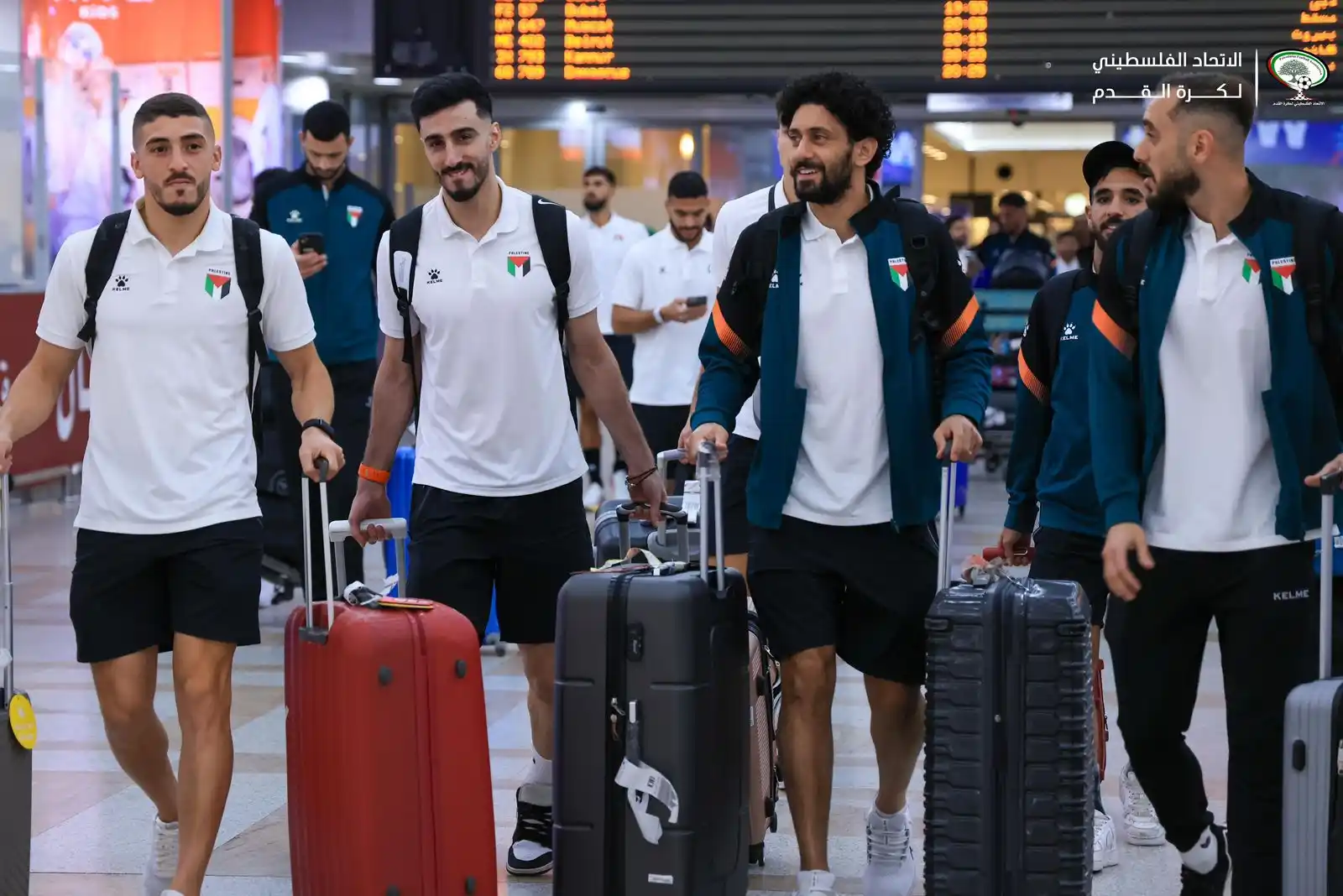 Image from PFA الاتحاد الفلسطيني لكرة القدم: الفدائي يحط الرحال في الكويت 🇵🇸🇰🇼 <a class="text-blue-500 hover...