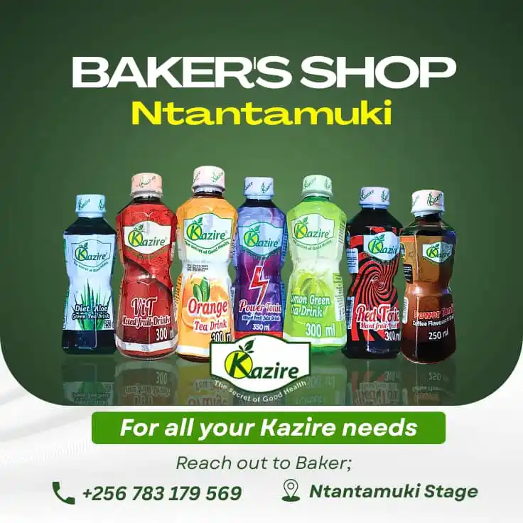 Image from Kazire Health Products Limited: All your Kazire drinks in one place! Come through to Ntantamuki Stage ...