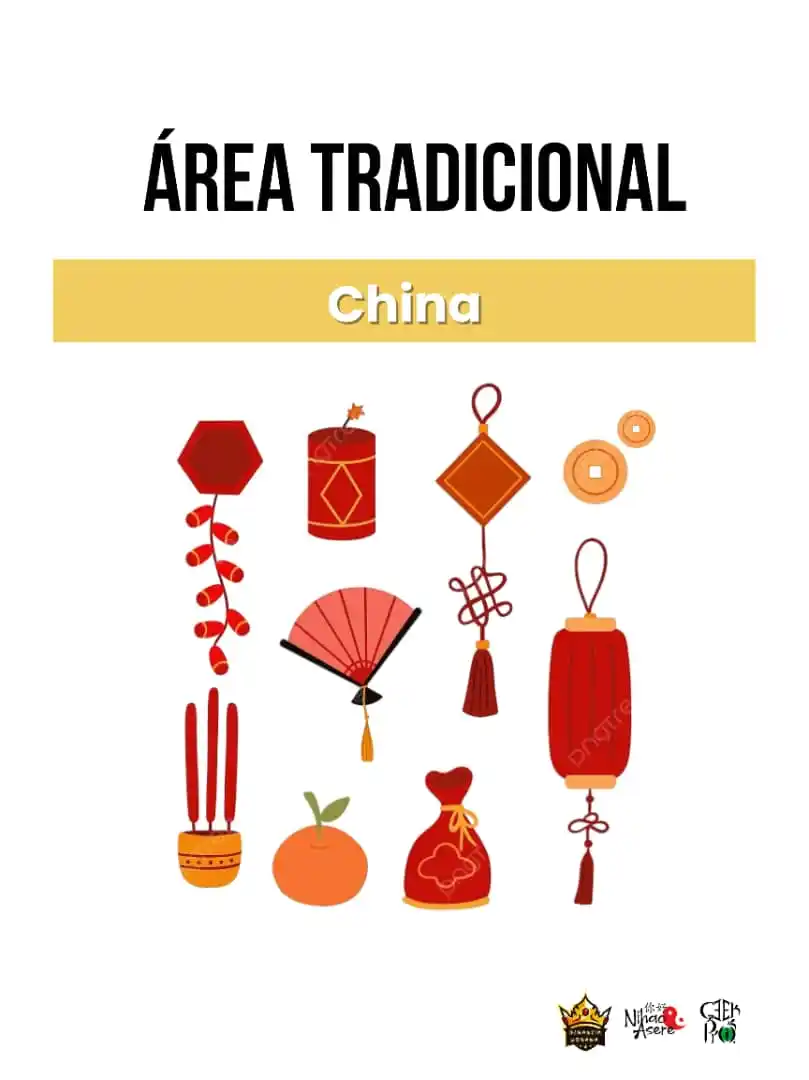 Image from Geek Pro. 🐉💚: Área Tradicional China!! 🇨🇳✨  *中国文化体验区*  En colaboración con @nihao_...