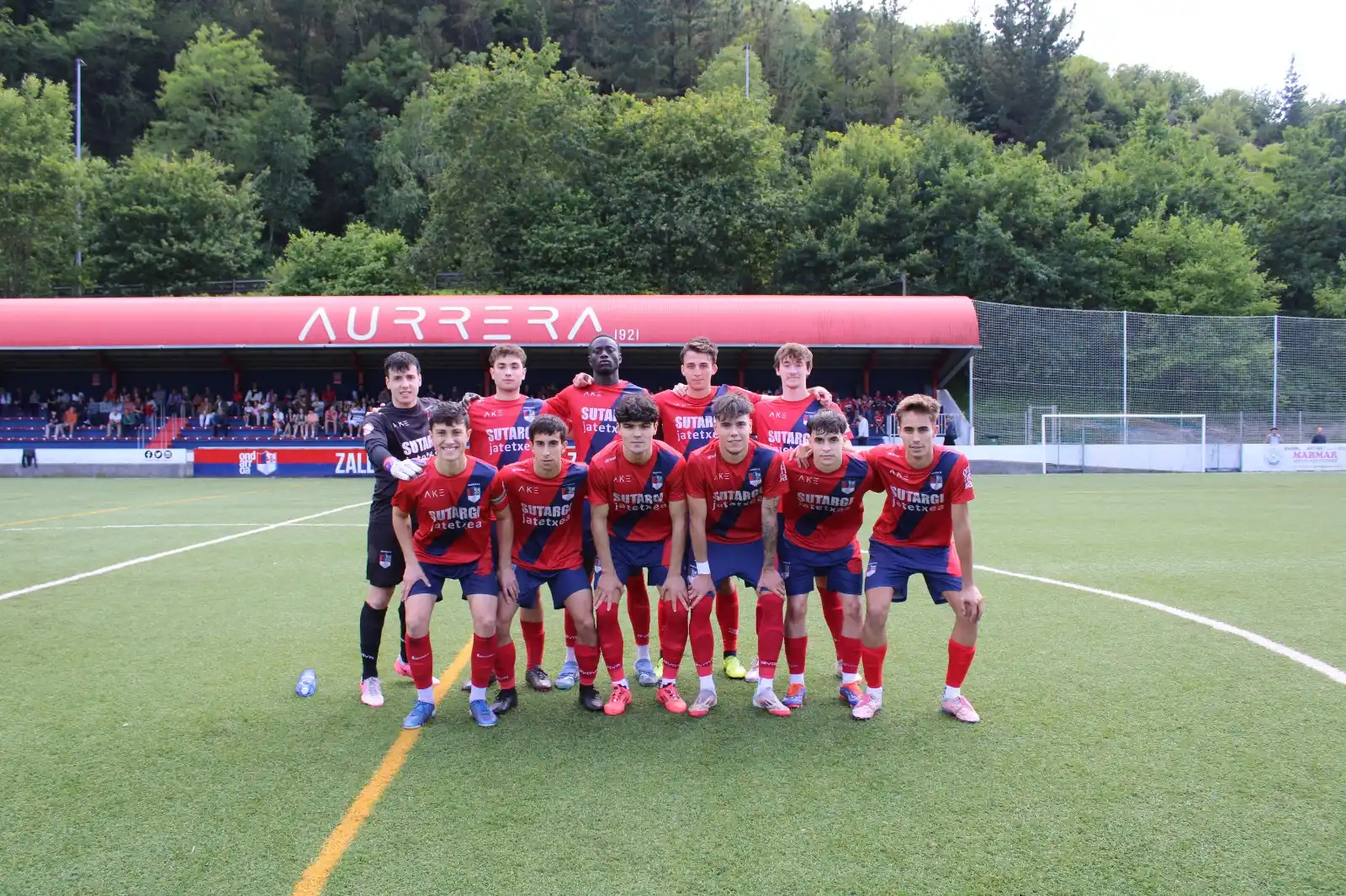 Image from Leartigol🟢🟡⚽: Aste honetako emaitzak: 🔴 AURRERA K.E. 2:0 Santutxu F.C. ⚫️ C.D. Gald...
