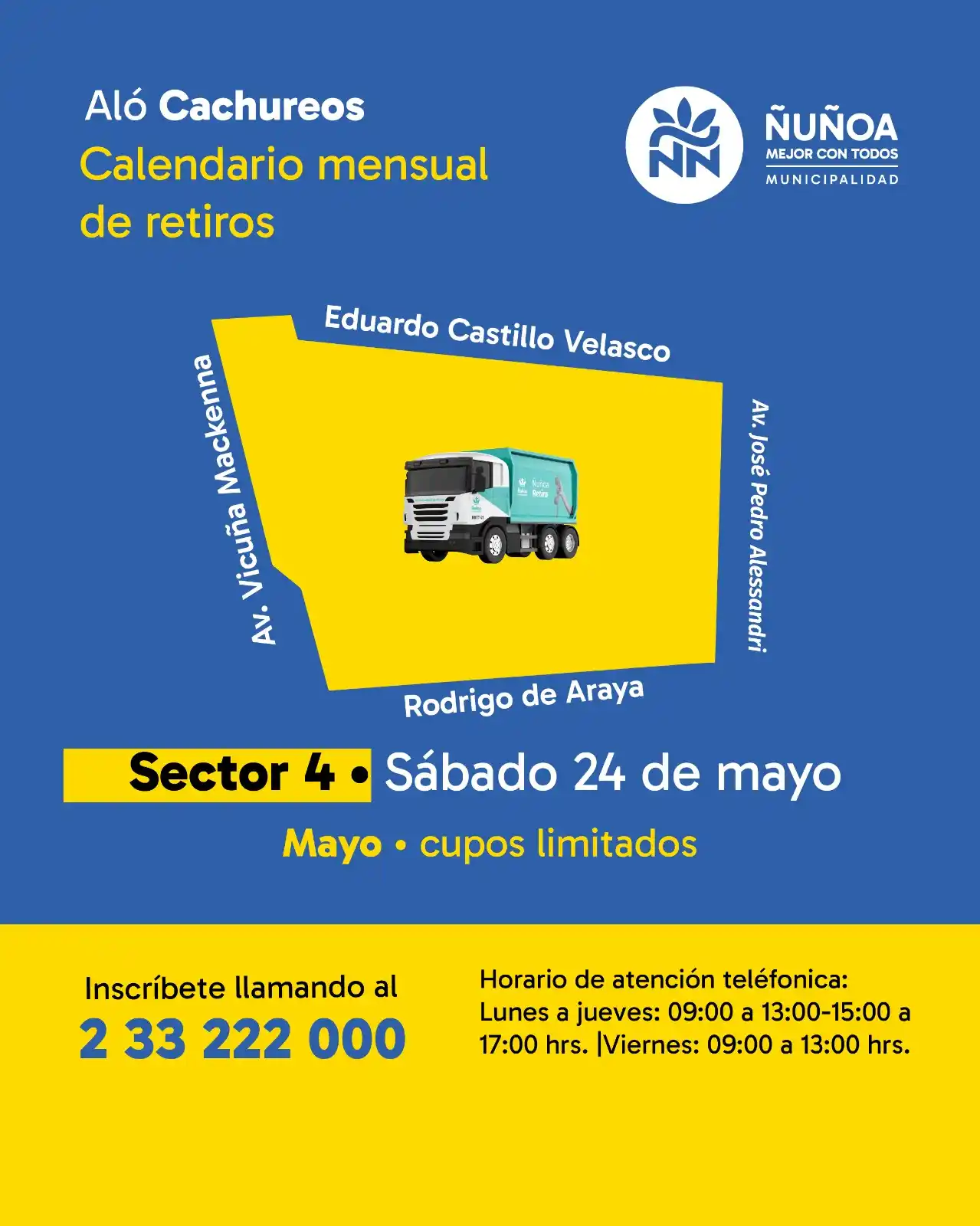 📢 #ÑuñoaAlDía • Sector 2 post