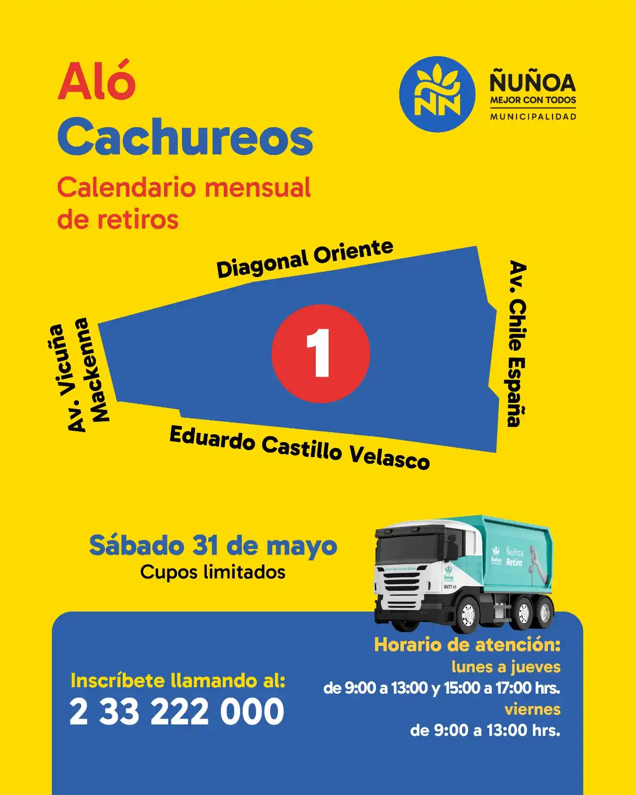 📢 #ÑuñoaAlDía • Sector 2 post