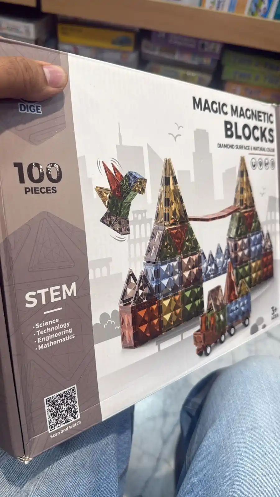 Image from Playmaster Secret Talks 🔥: Available only for two days …. . Original Magnetic Blocks 100 Pcs Diam...