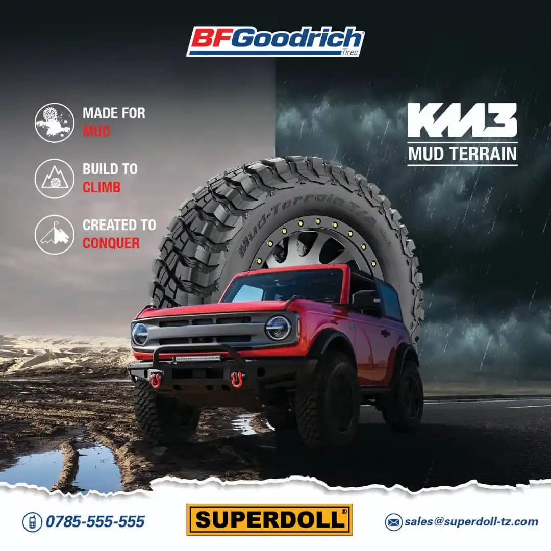 Image from Superdolltanzania: BFGoodrich KM3 Mud Terrain zinapatikana Superdoll kwa bei nafuu mno. T...