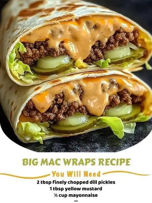 Image from Cooking And Baking Recipes Zim: Big Mac Wraps Recipe Ingredients For the Big Mac Sauce: ½ cup mayo...