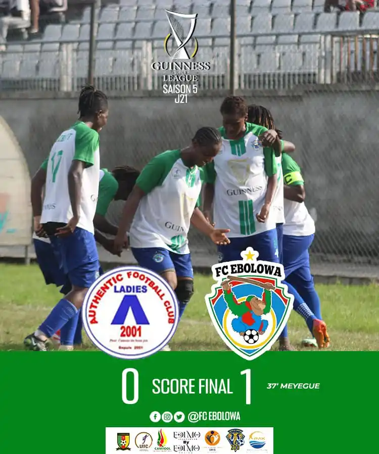 Image from FC EBOLOWA 💚💙: *C'est TERMINÉ !* *<a class="text-blue-500 hover:underline cursor-poin...