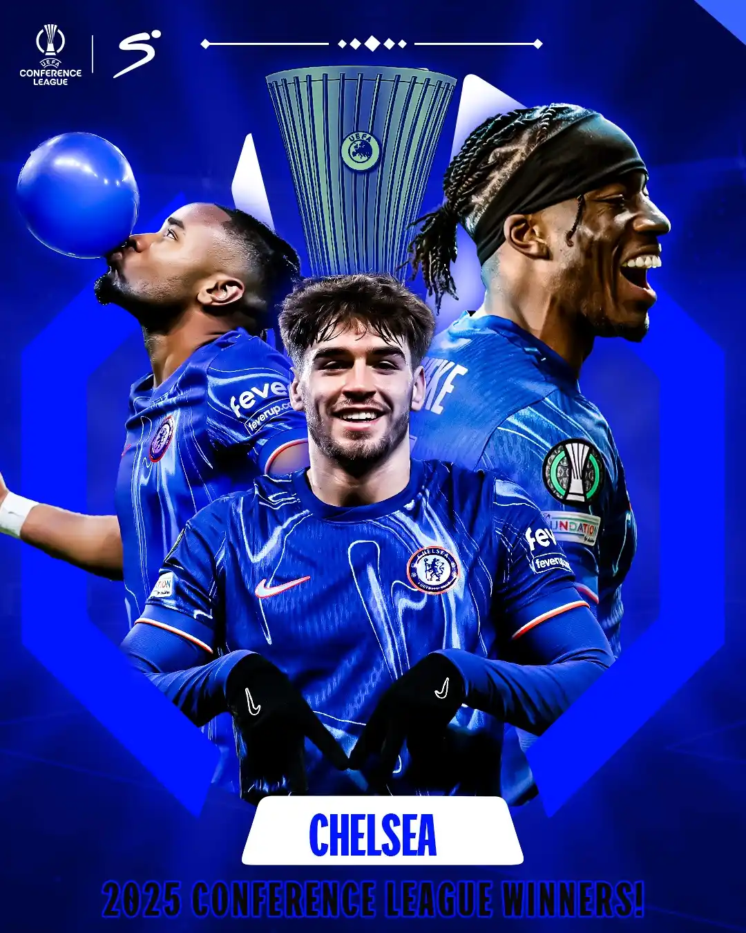Image from GOtv Kenya: *🚨𝐂𝐇𝐄𝐋𝐒𝐄𝐀 Wamepaint Europe Blue and  are now the 𝐅𝐈𝐑𝐒𝐓 & ...