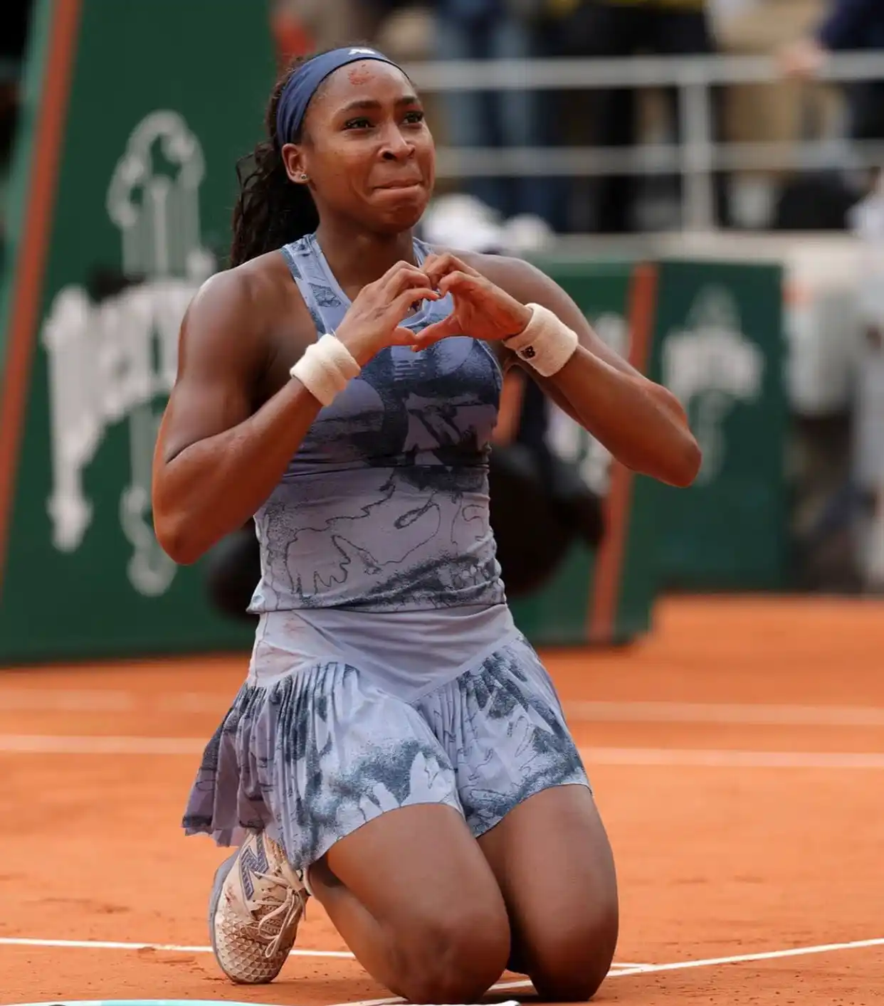 Image from ASVG Media: *Coco Came to Conquer Roland Garros* 🇺🇸🏆 She fought hard in the fi...