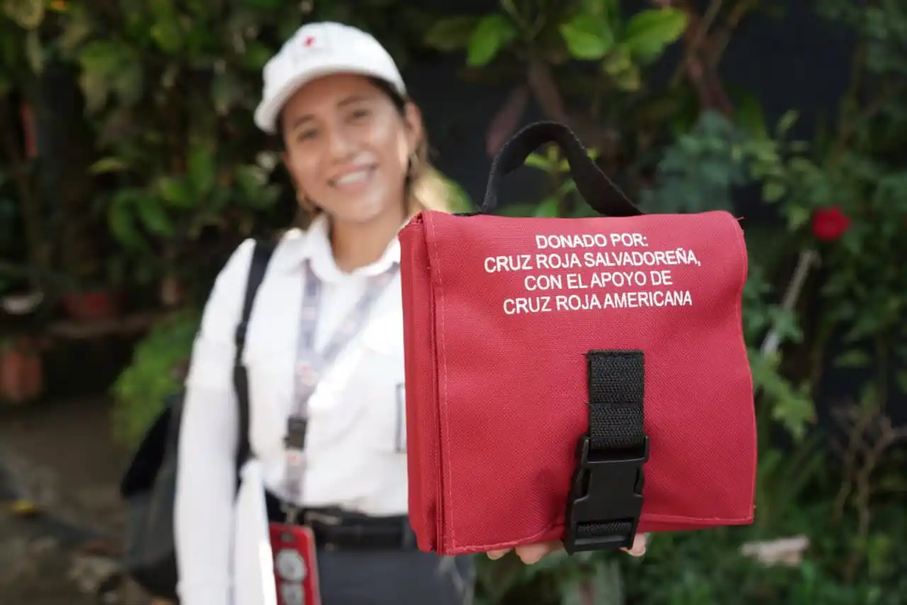 Image from Cruz Roja Salvadoreña: 🗺⛑️ | Como parte del fortalecimiento del Sistema de Alerta Temprana (...