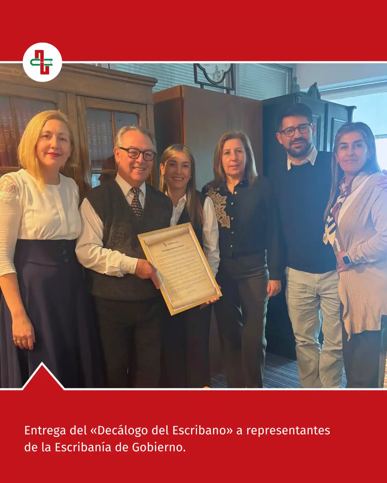 Image from Asociación de Escribanos del Uruguay: 📜 Dando continuidad al encuentro mantenido en abril, la Presidenta de...