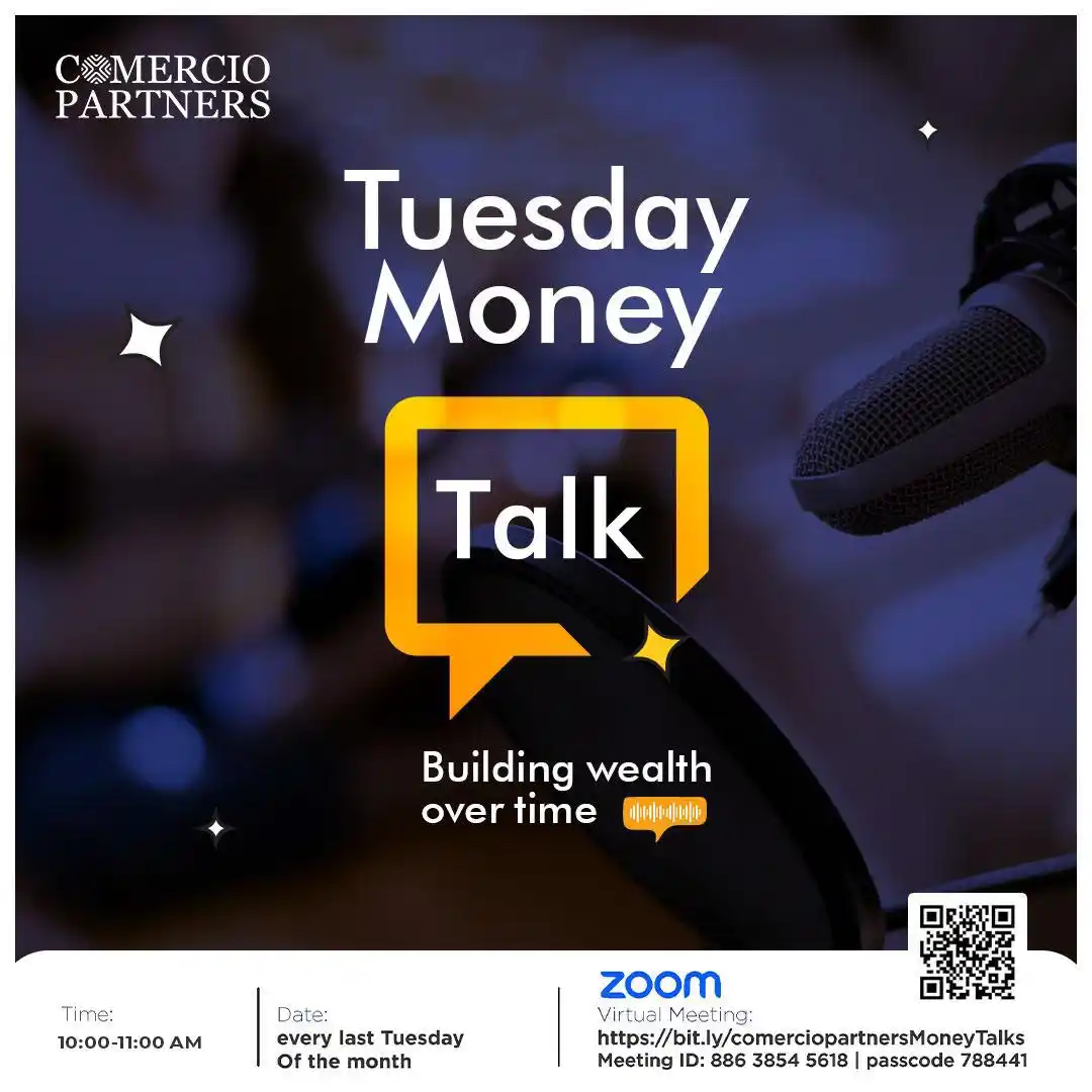 Image from Comercio Partners: Dear All ‘Tuesday Money Talk is tomorrow, and we remain dedicated to ...