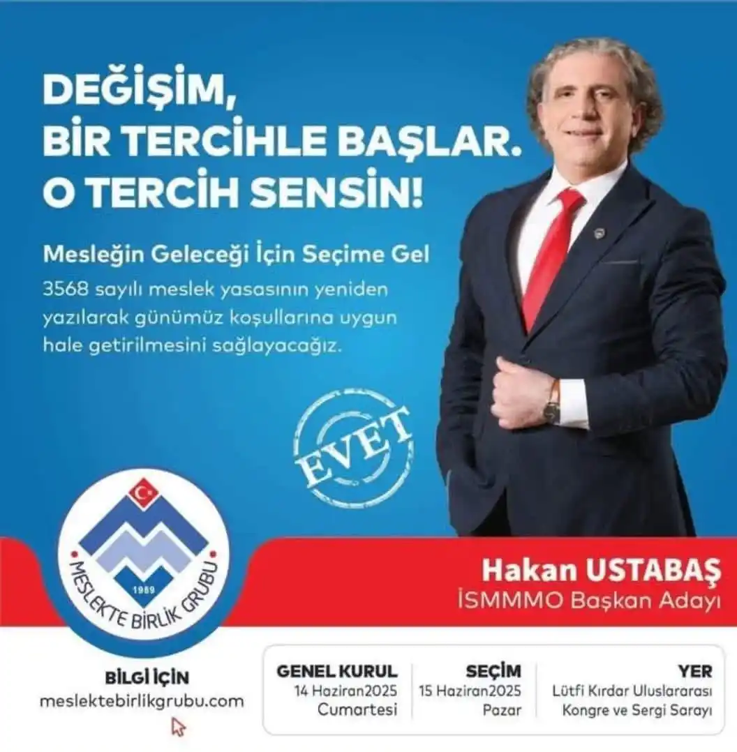 Image from İstanbul Meslekte Birlik: Değişim bir tercihle başlar, O tercih sensin! 3568 sayılı meslek yas...