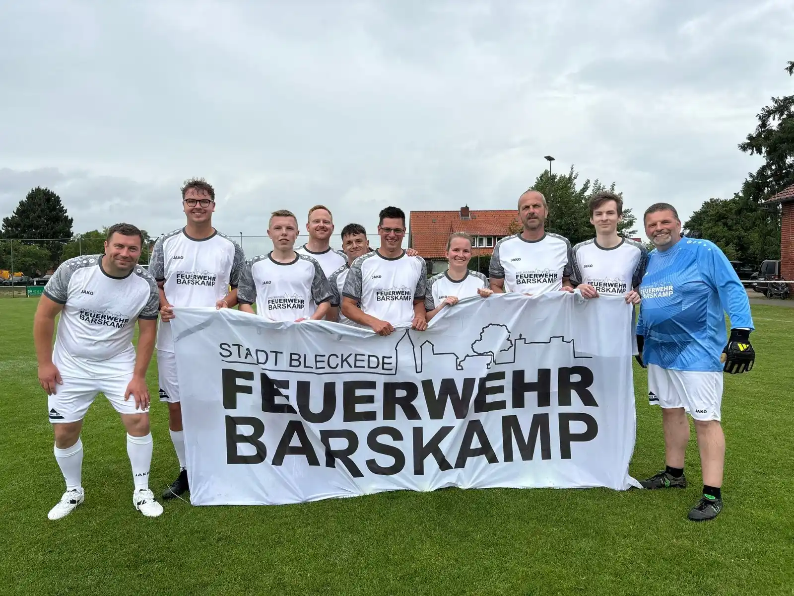 Image from Feuerwehr Bleckede: Die Feuerwehr Barskamp hat heute beim Dorfturnier des TUS Barskamp die...