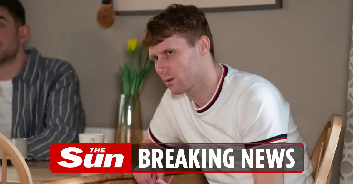 Image from The Sun: EastEnders star Jamie Borthwick sensationally SUSPENDED by BBC for usi...