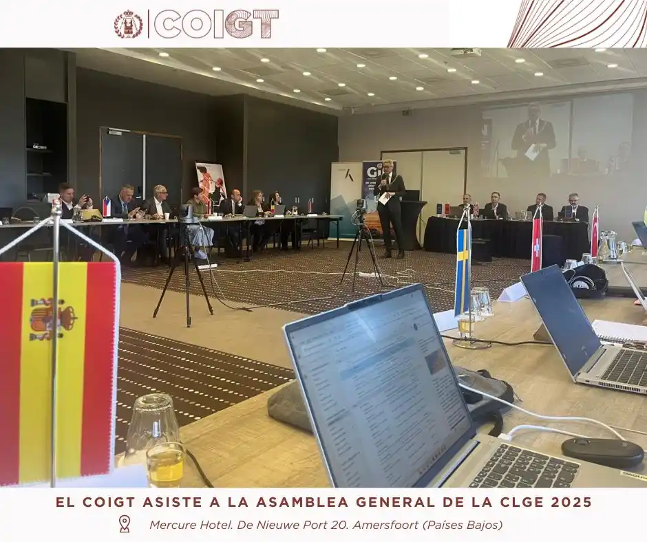 Image from COIGT: El COIGT acudió a la Asamblea General de la CLGE 2025 celebrada en Ame...