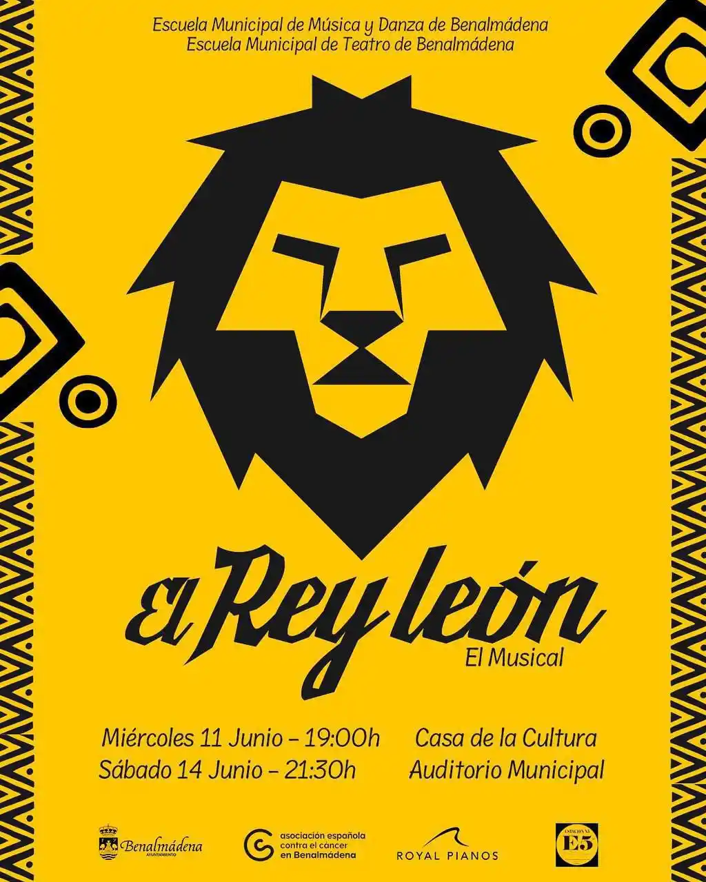 Image from Ayuntamiento Benalmádena: 🎭 ¡El Rey León llega a Benalmádena! 🦁✨ Una obra espectacular con esc...