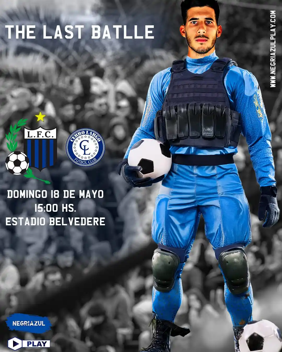 Image from Negriazul Play: Es hoy ⚫🔵 Se va la última 🖤💙 <a class="text-blue-500 hover:underl...