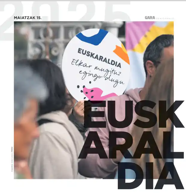 Image from NAIZ: ❗ *Euskaraldia hemen da* Gehigarri berezia gaurko GARAn: ekimenaren z...