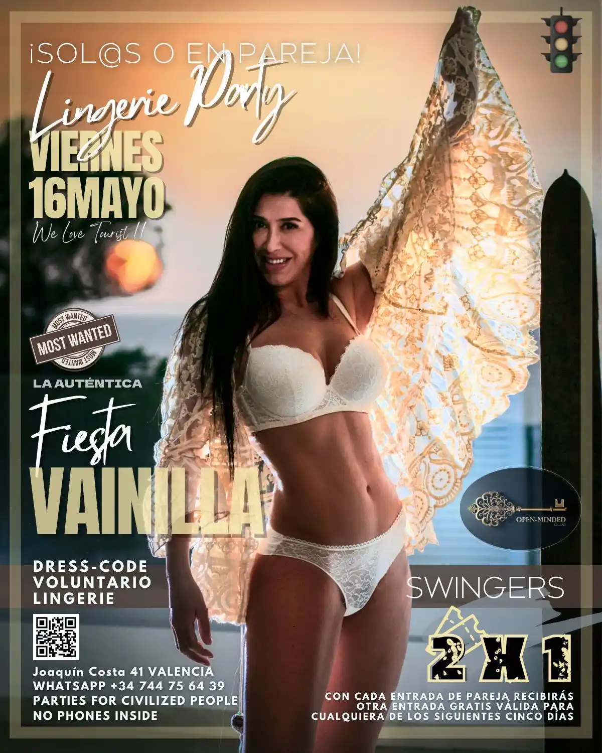 OPEN-MINDED Club Swinger Valencia post