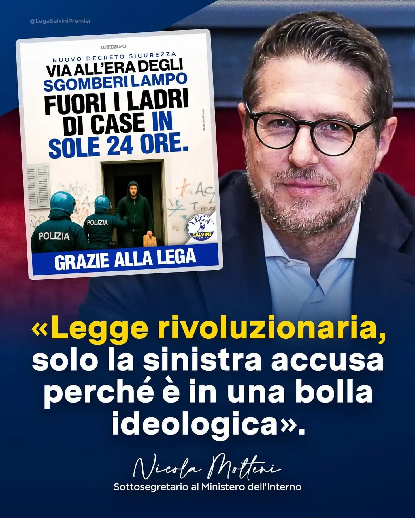 Image from Alvaro Andrea Zippo: Finalmente, la musica cambia per chi occupa abusivamente! Con l'entrat...