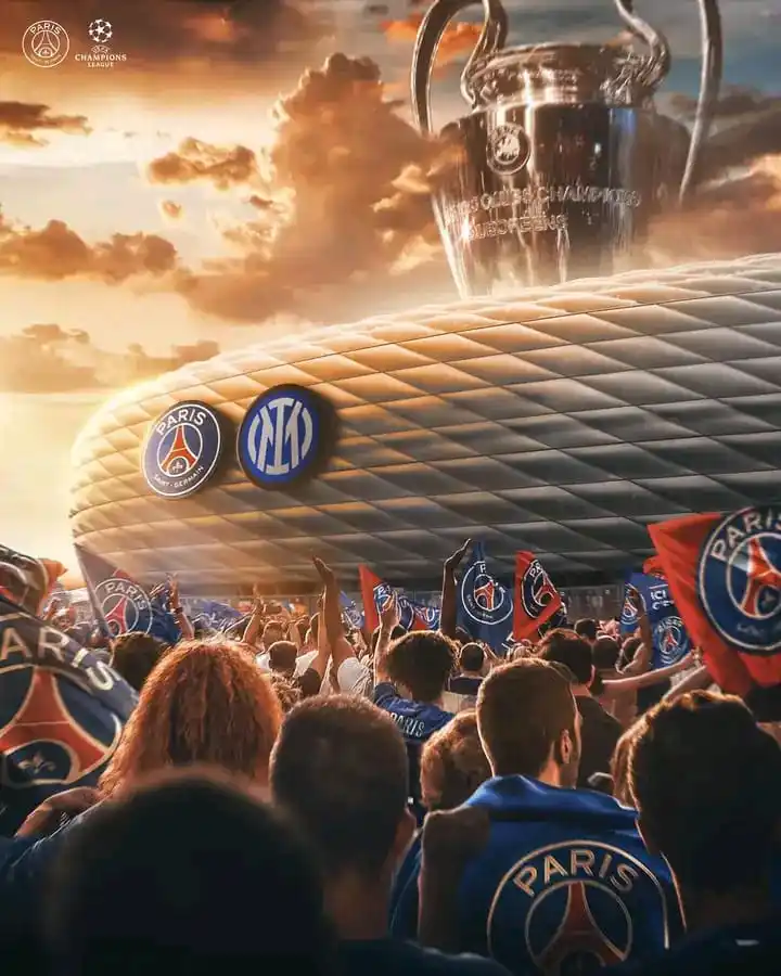 Image from Football Calls: 🇫🇷 PSG XI: Donnarumma; Hakimi, Marquinhos, Pacho, Nuno Mendes; J. Ne...