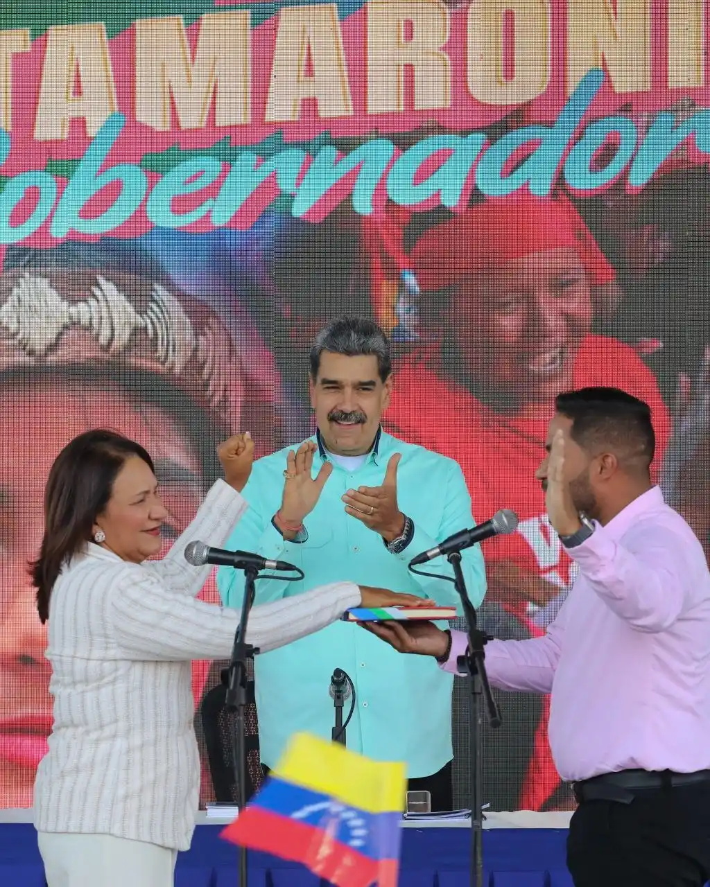 Image from Miguel Domínguez: Fui a celebrar la victoria en Delta Amacuro con Loa Tamaronis, quien e...