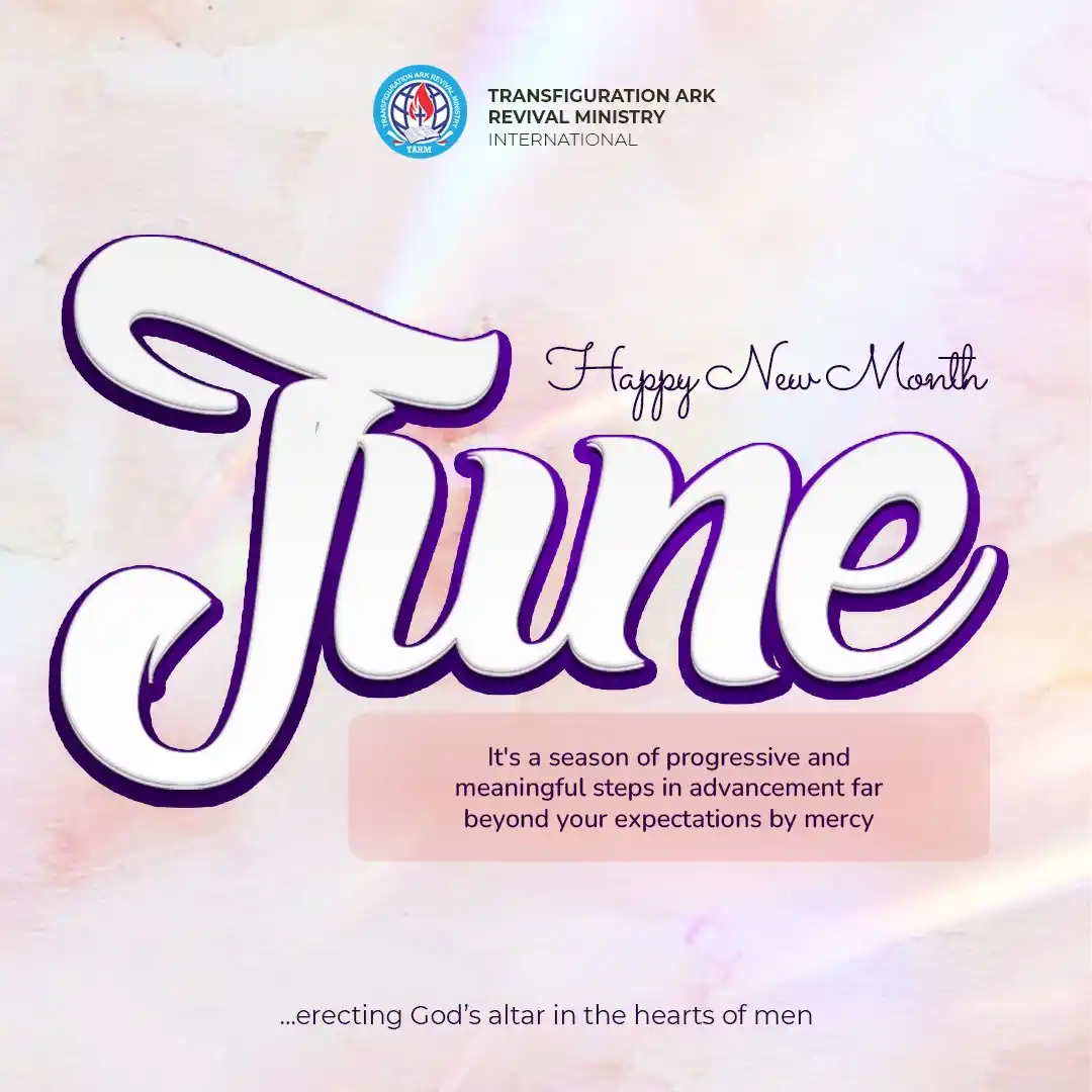Image from TARM International: Happy New Month! Welcome to your season of advancement. Step into Ju...