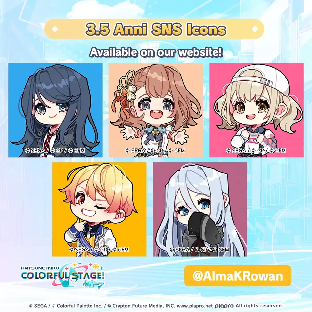 Image from ♡ ¡Project Sekai Updates! 🎨: ☆ ¡Hay fotos de perfil disponibles oficiales para usar de tu líder y M...