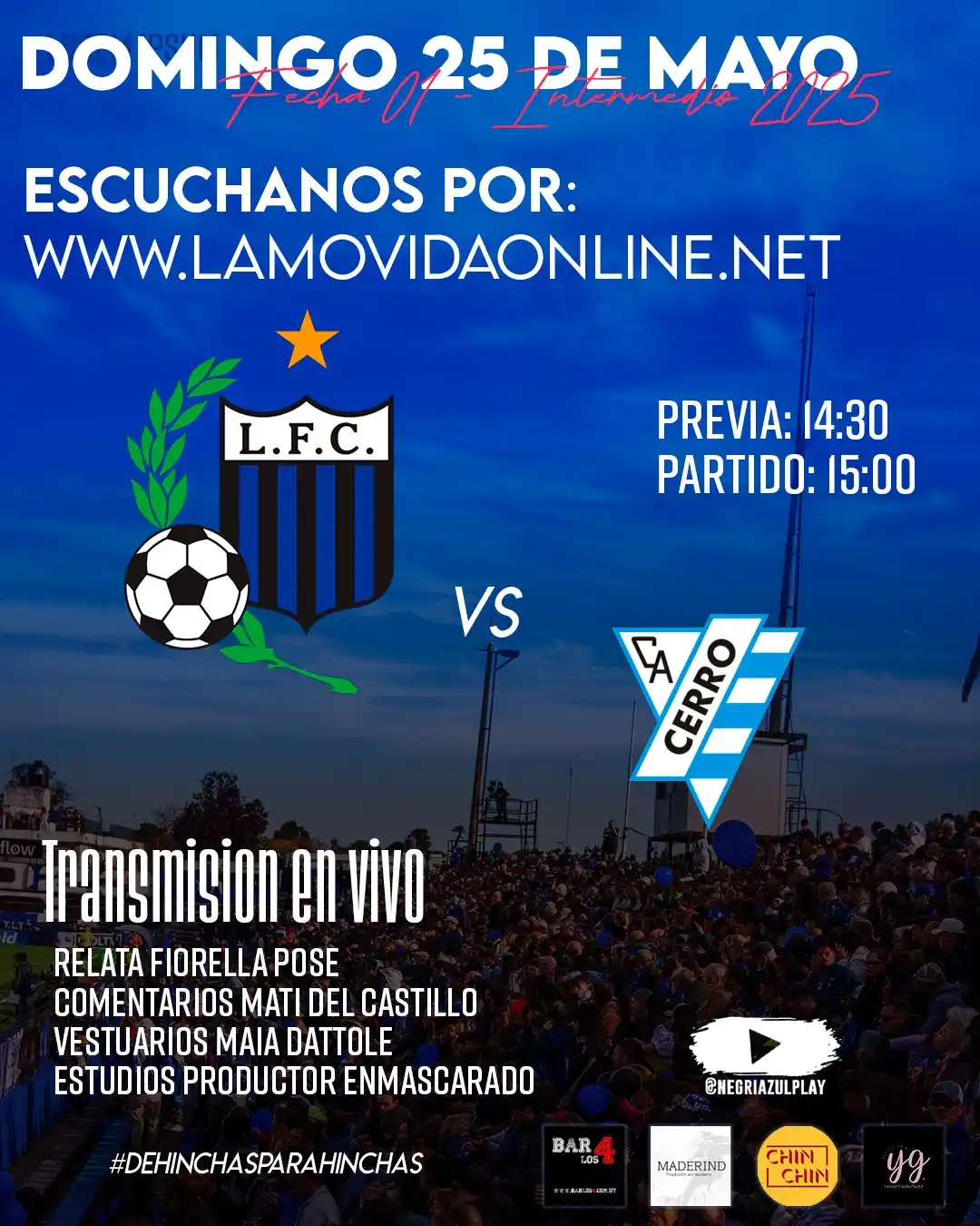 Image from Negriazul Play: Hoy en casa arranca el Intermedio, el torneo que nos vió volver a los ...