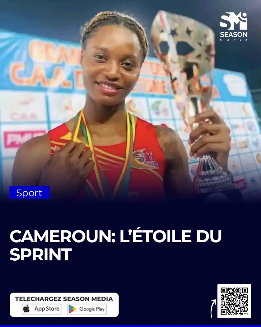 Image from SEASON MEDIA: https://seasonmedia.net/cameroun-letoile-du-sprint/...