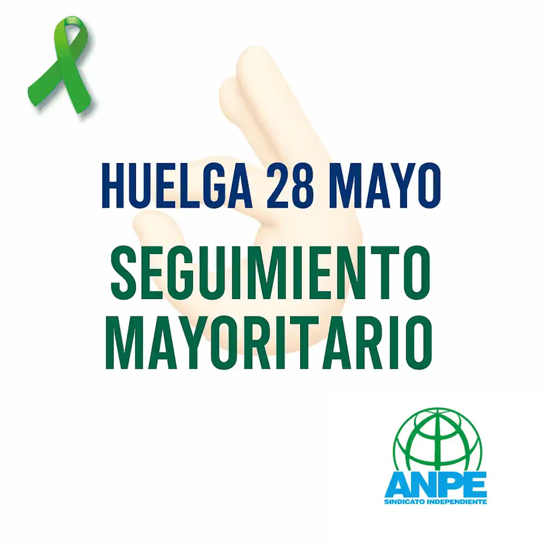 Image from ANPE Cantabria: 📢 HUELGA DOCENTE EN CANTABRIA: SEGUIMIENTO MAYORITARIO ✊ Más del 52%...