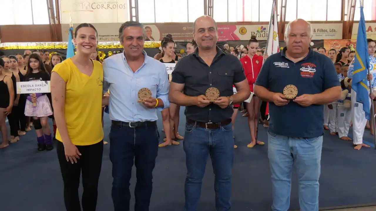 Image from JF Corroios: I Sarau de Ginástica Rítmica do CCD Vale de Milhaços 👉 http://dlvr.it...