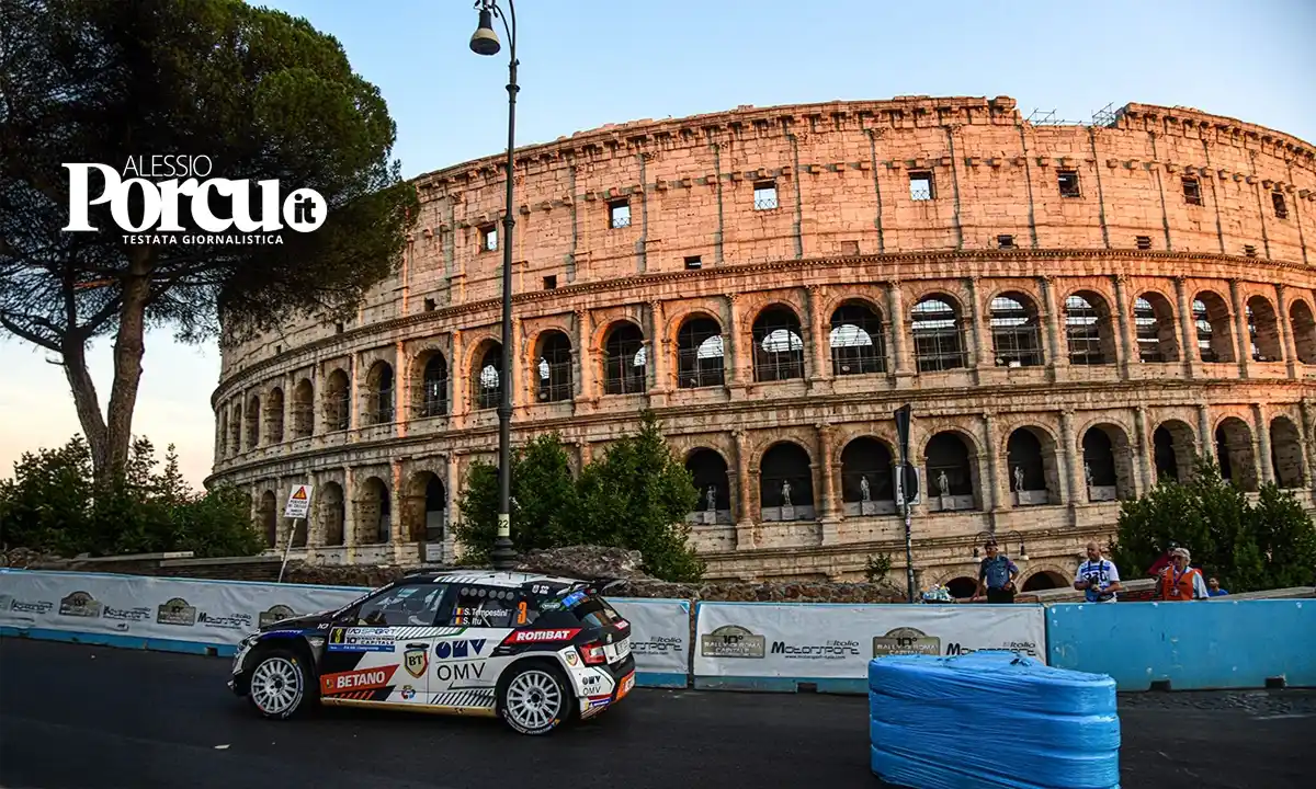 Image from Alessioporcu.it: *[IL RALLY SOSTENIBILE]* Il Rally di Roma Capitale, dal 4 al 6 luglio,...