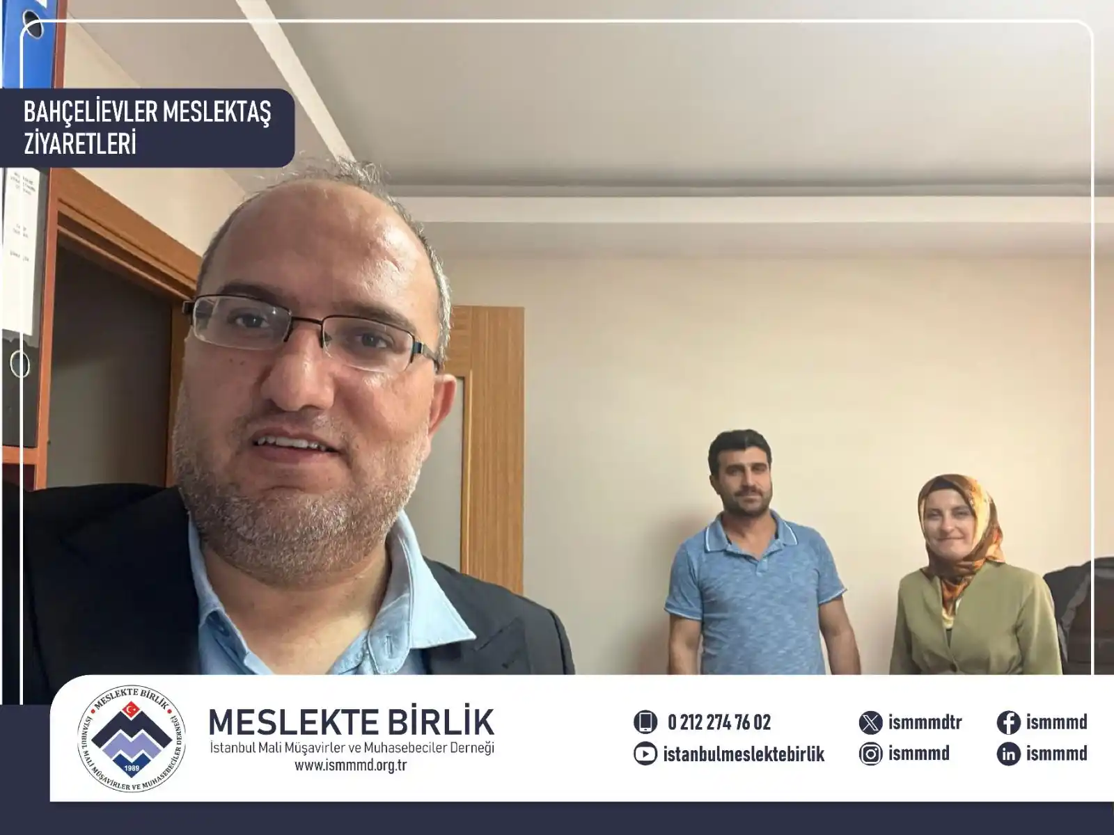 Image from İstanbul Meslekte Birlik: İstanbul’un her ilçesinde meslektaşlarımız ile buluşmaya devam ediyoru...