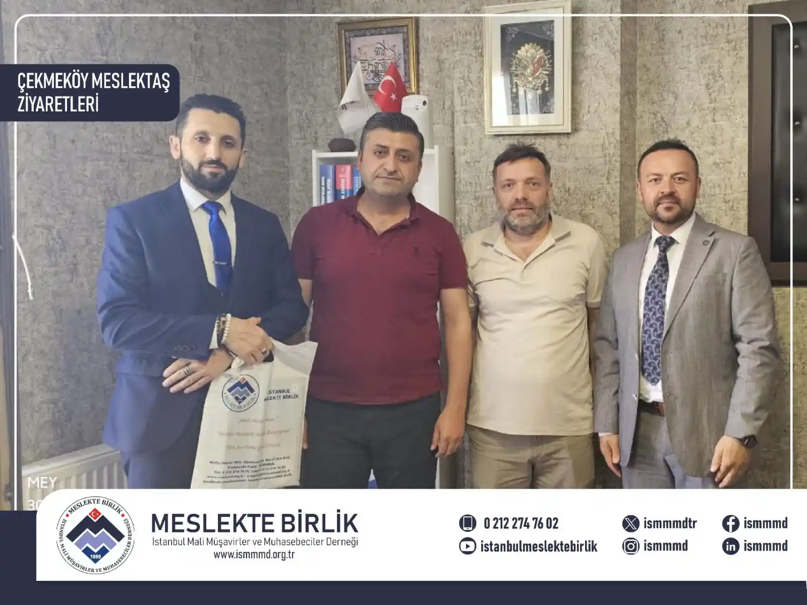 Image from İstanbul Meslekte Birlik: İstanbul’un her ilçesinde meslektaşlarımız ile buluşmaya devam ediyoru...
