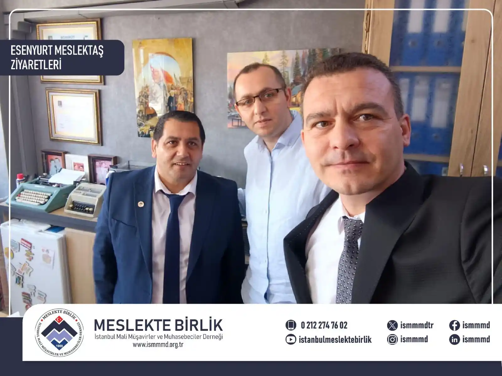 Image from İstanbul Meslekte Birlik: İstanbul’un her ilçesinde meslektaşlarımız ile buluşmaya devam ediyoru...