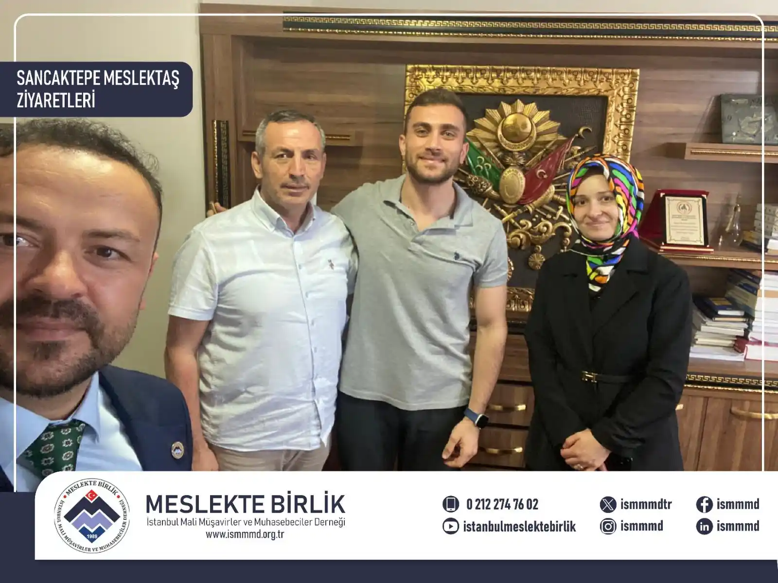 Image from İstanbul Meslekte Birlik: İstanbul’un her ilçesinde meslektaşlarımız ile buluşmaya devam ediyoru...