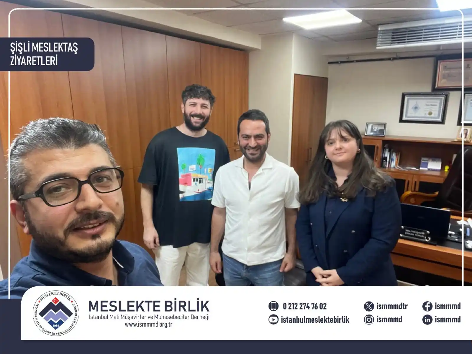 Image from İstanbul Meslekte Birlik: İstanbul’un her ilçesinde meslektaşlarımız ile buluşmaya devam ediyoru...